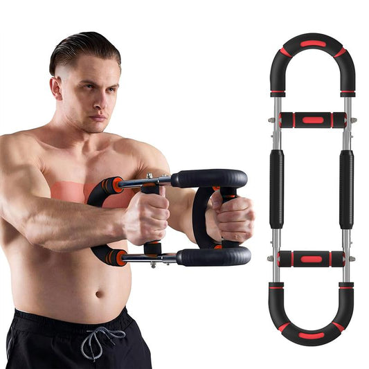 Transform Your Upper Body with the HOTWAVE Adjustable Arm Trainer - Ultimate Chest and Shoulder Workout Equipment for Home Fitness