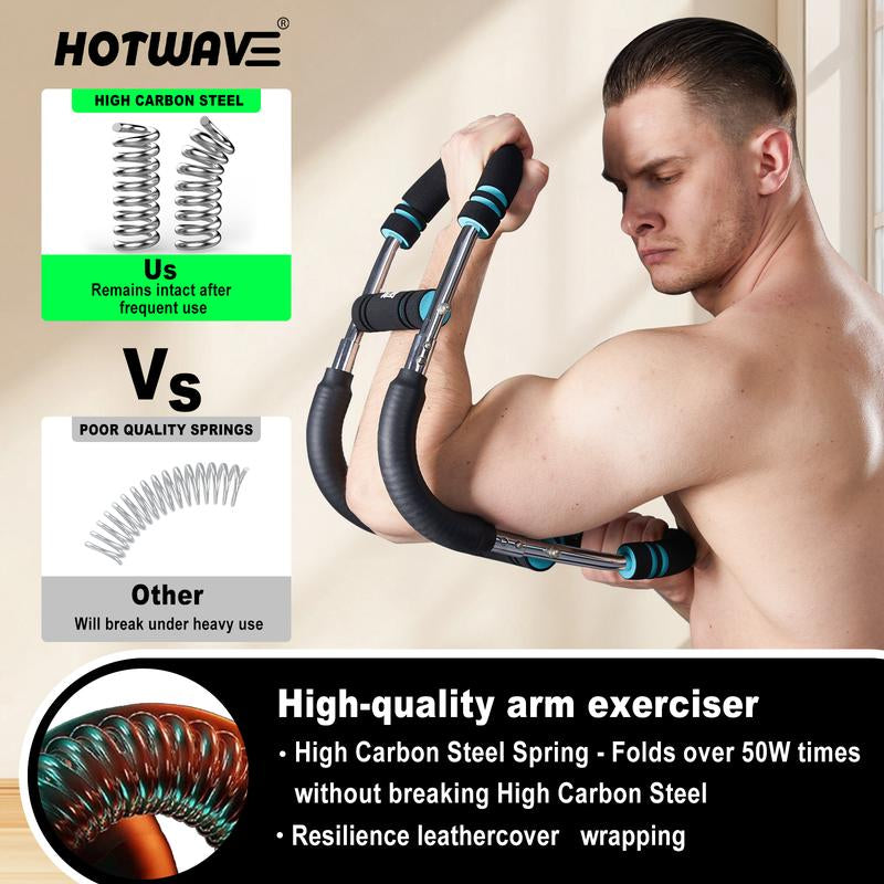 Transform Your Upper Body with the HOTWAVE Adjustable Arm Trainer - Ultimate Chest and Shoulder Workout Equipment for Home Fitness