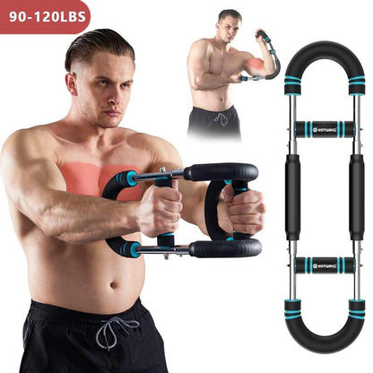 Transform Your Upper Body with the HOTWAVE Adjustable Arm Trainer - Ultimate Chest and Shoulder Workout Equipment for Home Fitness